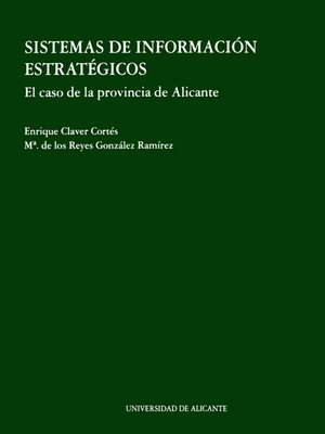 cover image of Sistemas de información estratégicos